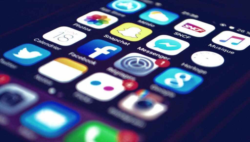 social media accounts