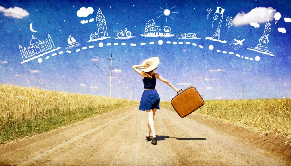 Travel with social media Travel with social media