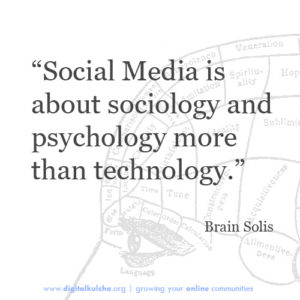 Psychology of social media