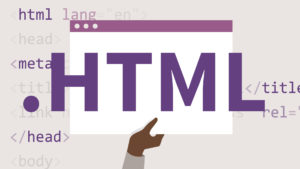 markup language HTML