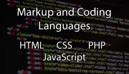 Markup and Coding Languages